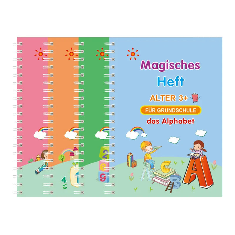 Magic Practice Workbooks for Kids (Ages 3+) - German
