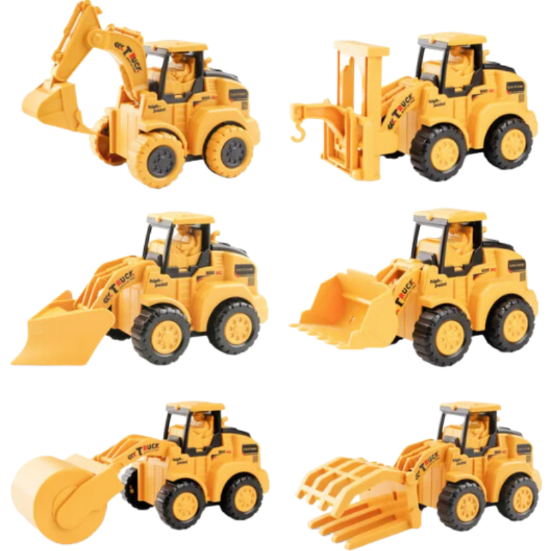 DiggerFun – Construction Vehicle Toy Set for Kids