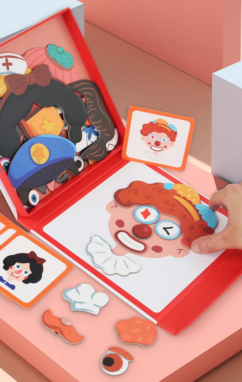Montessori Magnetic Character Puzzle
