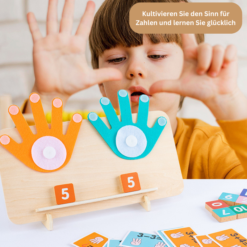 Montessori Finger Counting Maths Game