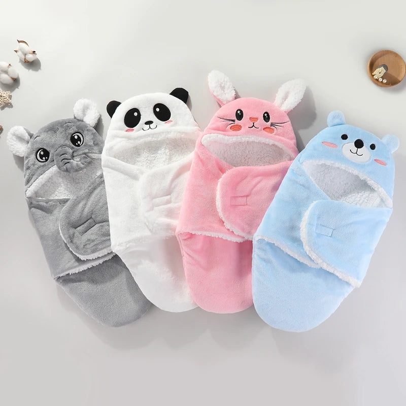Baby Cuddle Blanket – Soft Swaddle Wrap for Snuggling & Comfort