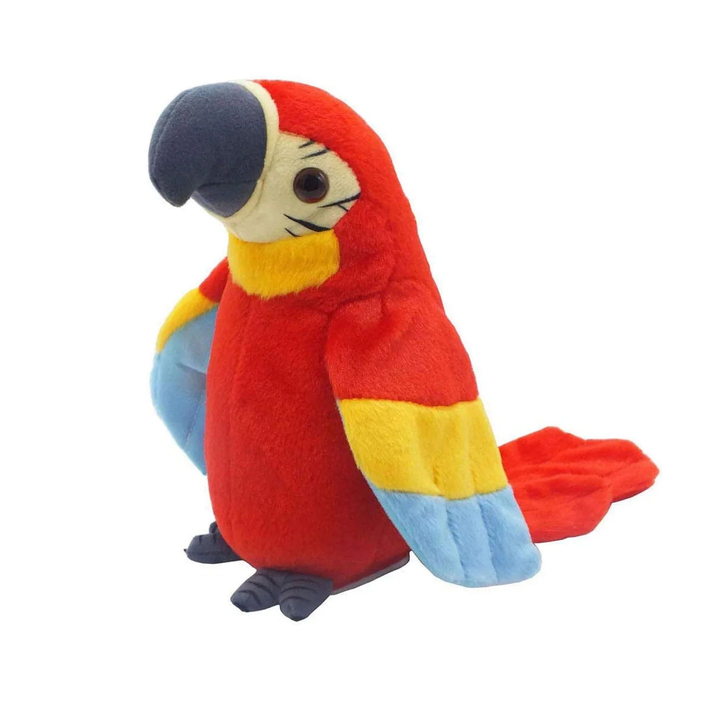 Talking Parrot Plush Toy – Funny Interactive Repeater That Mimics Everything You Say