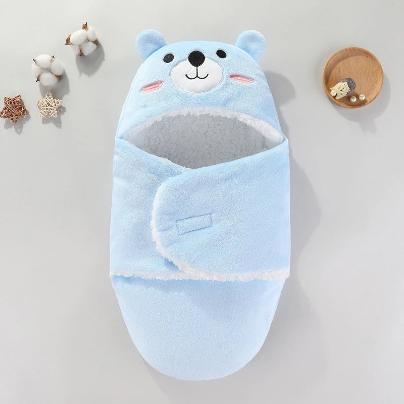 Baby Cuddle Blanket – Soft Swaddle Wrap for Snuggling & Comfort