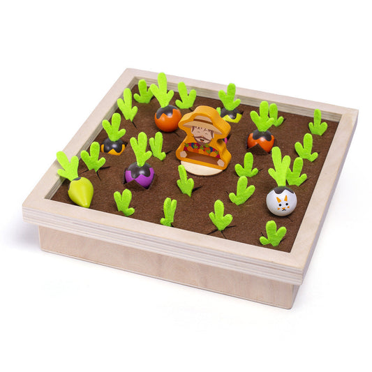 Felt Farm Toy – Vegetable Garden Play Set