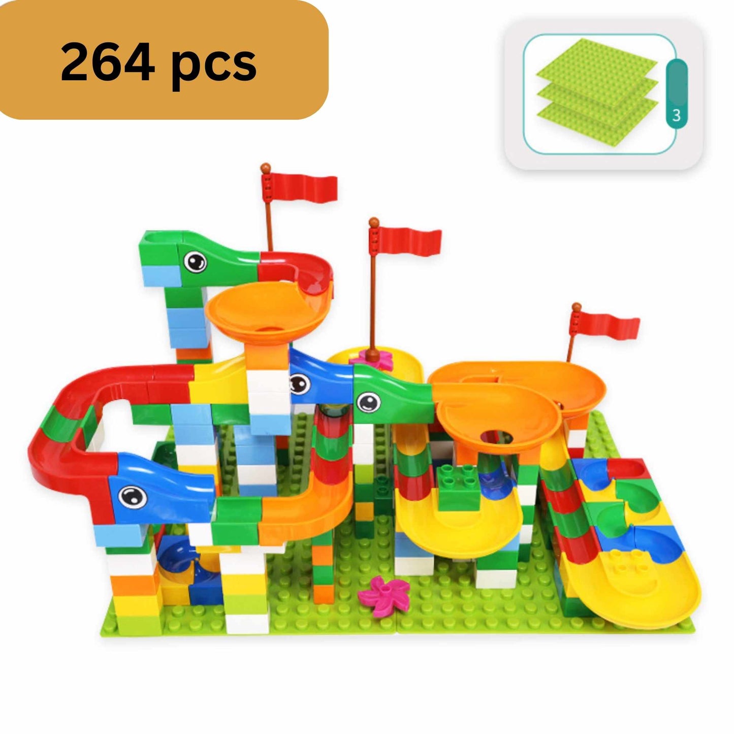 Marble Run Ball Slide – Build, Play & Learn