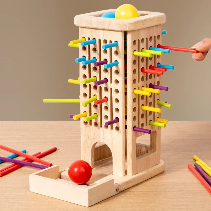 Montessori Wooden Dexterity Game