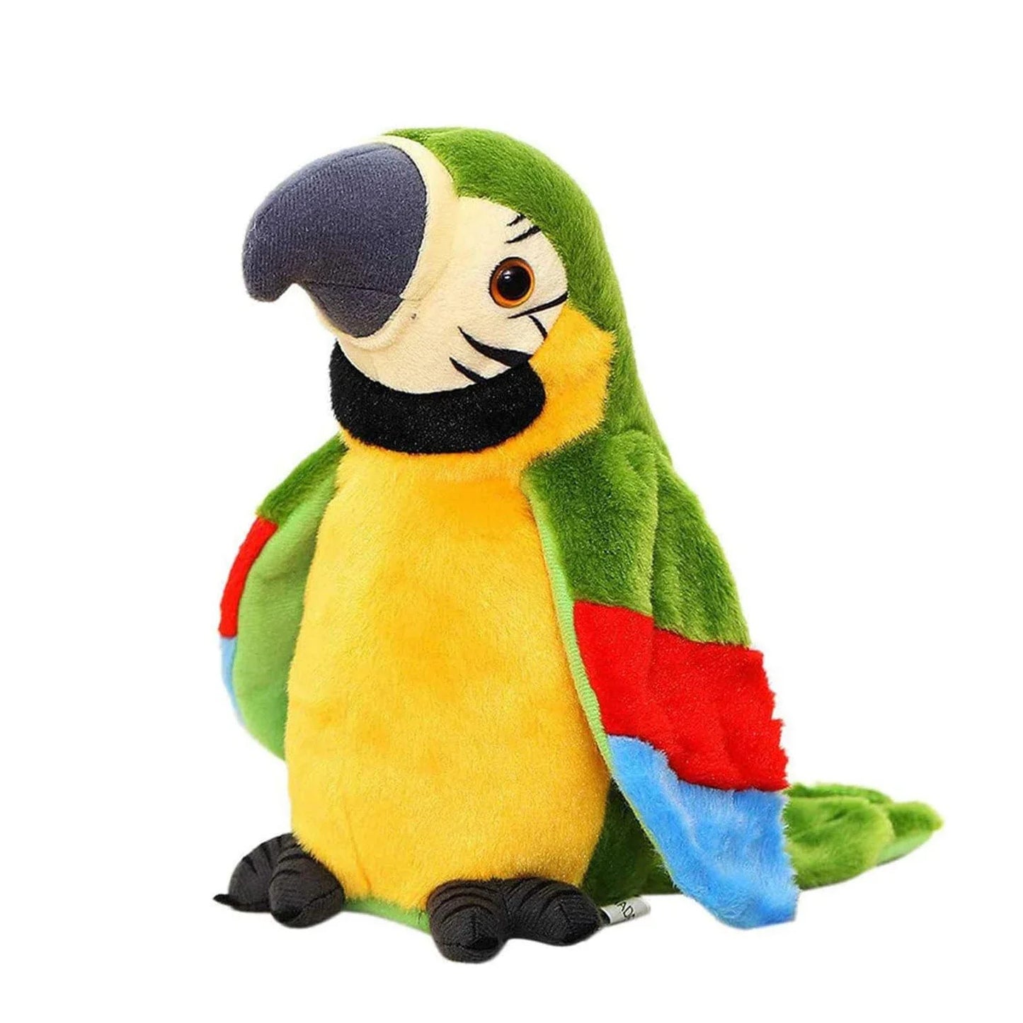 Talking Parrot Plush Toy – Funny Interactive Repeater That Mimics Everything You Say