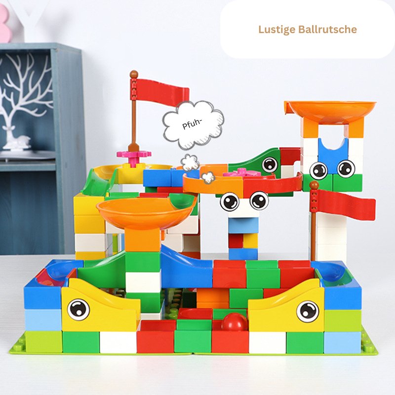 Marble Run Ball Slide – Build, Play & Learn