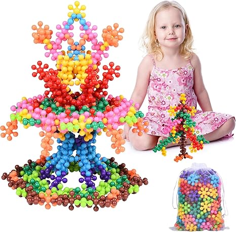 Snowflake Building Blocks for Imaginative Construction