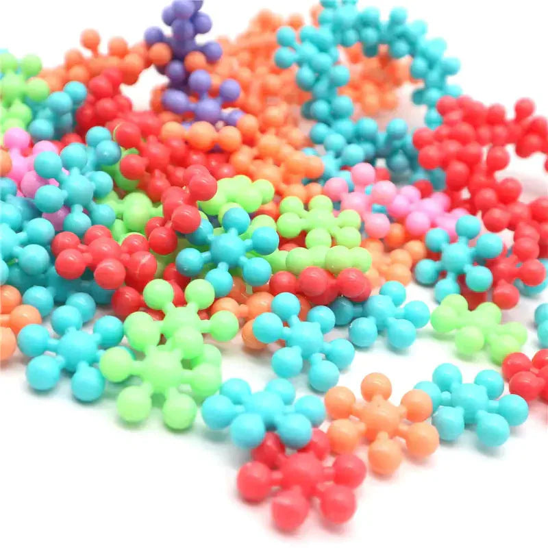 Snowflake Building Blocks for Imaginative Construction