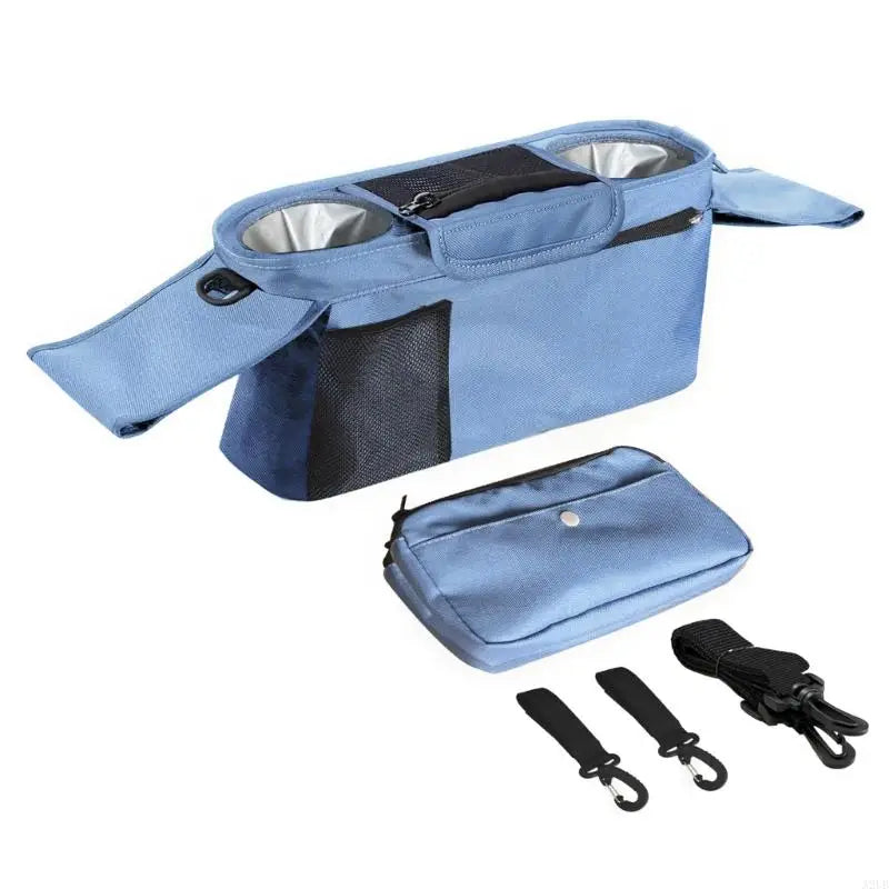 Buggy Organiser with Cup Holders & Detachable Pouch