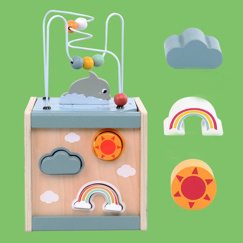 Montessori Activity Cube “Ocean Adventure”