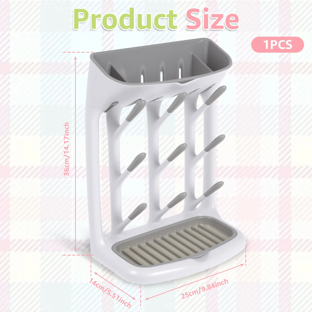 Premium Baby Bottle Drying Rack