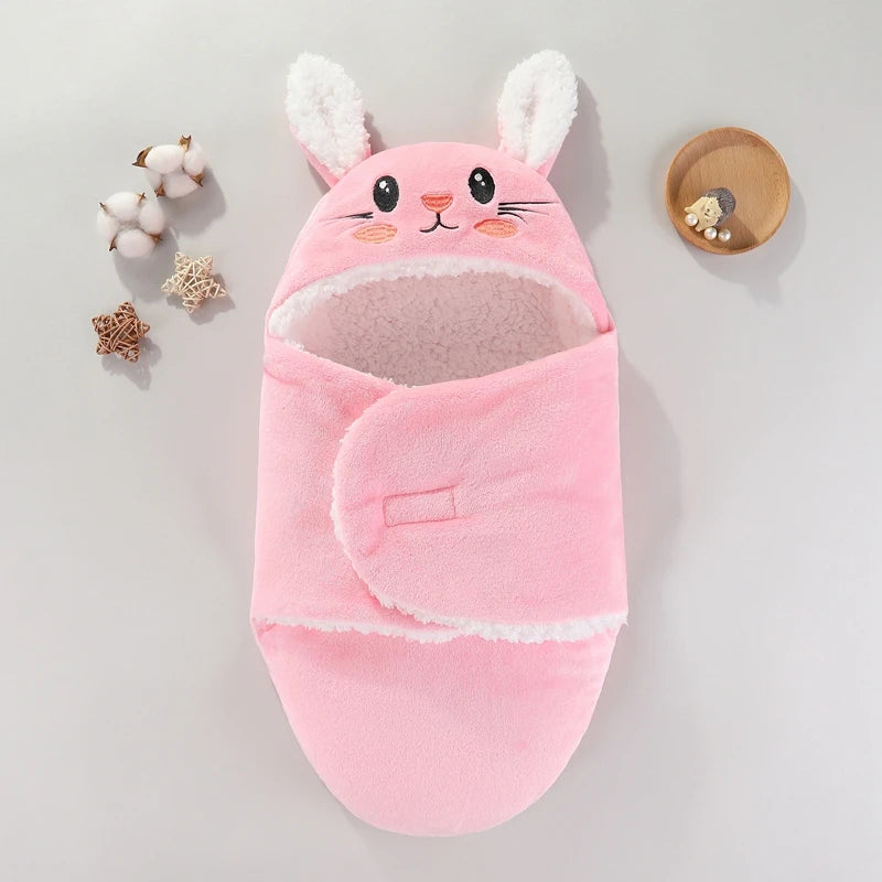 Baby Cuddle Blanket – Soft Swaddle Wrap for Snuggling & Comfort