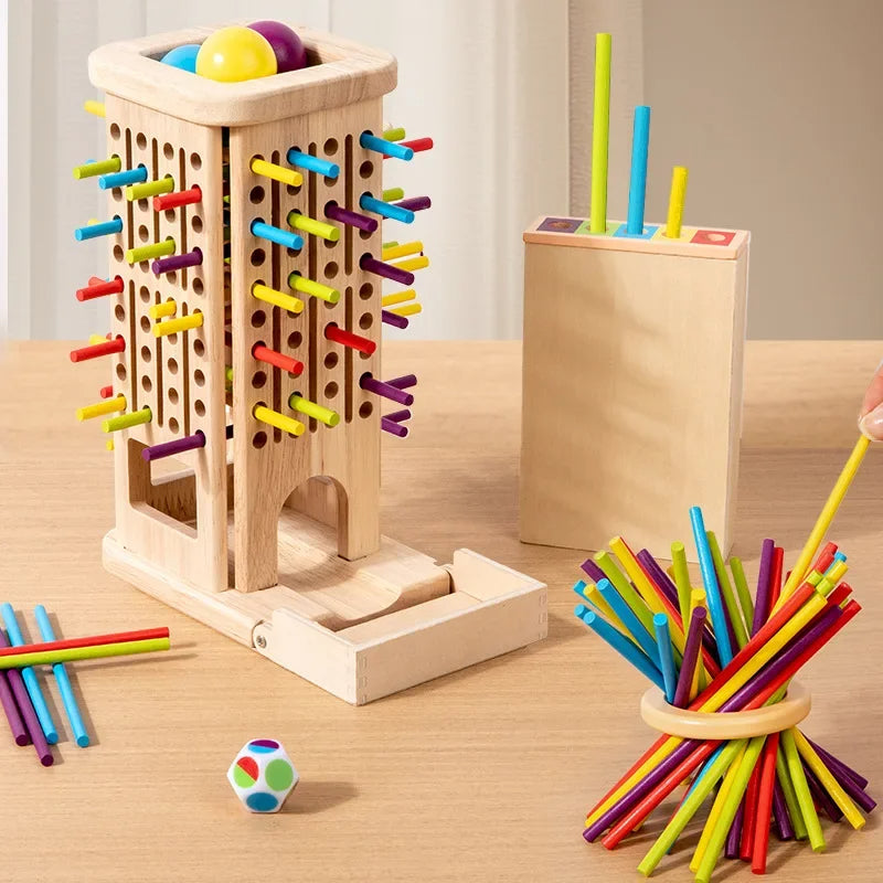 Montessori Wooden Dexterity Game