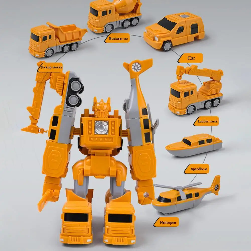 Transformer Build Car – Magnetic Construction Vehicle Set