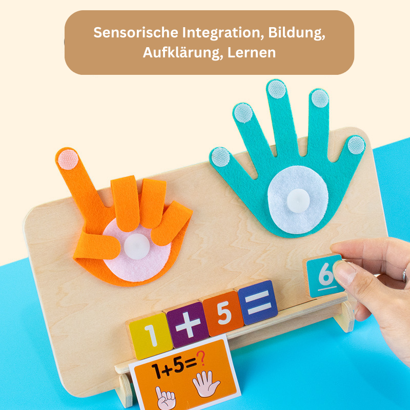 Montessori Finger Counting Maths Game