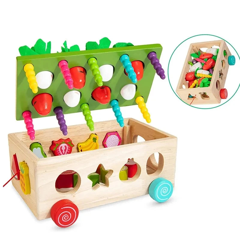 Montessori Wooden Toy – Learning Garden
