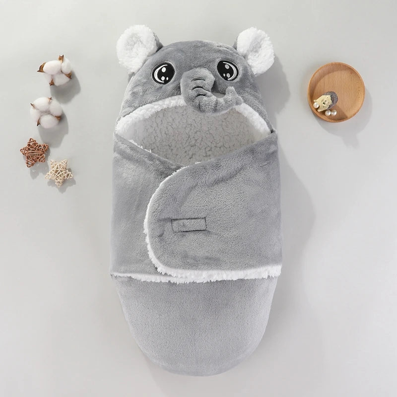 Baby Cuddle Blanket – Soft Swaddle Wrap for Snuggling & Comfort