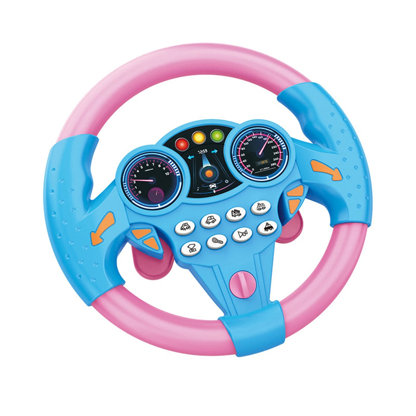 Interactive Kids’ Steering Wheel with Lights & Sounds – Realistic Driving Fun for Little Explorers
