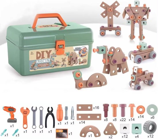 Building Kit Pro – Magnetic Construction Toy for Little Builders
