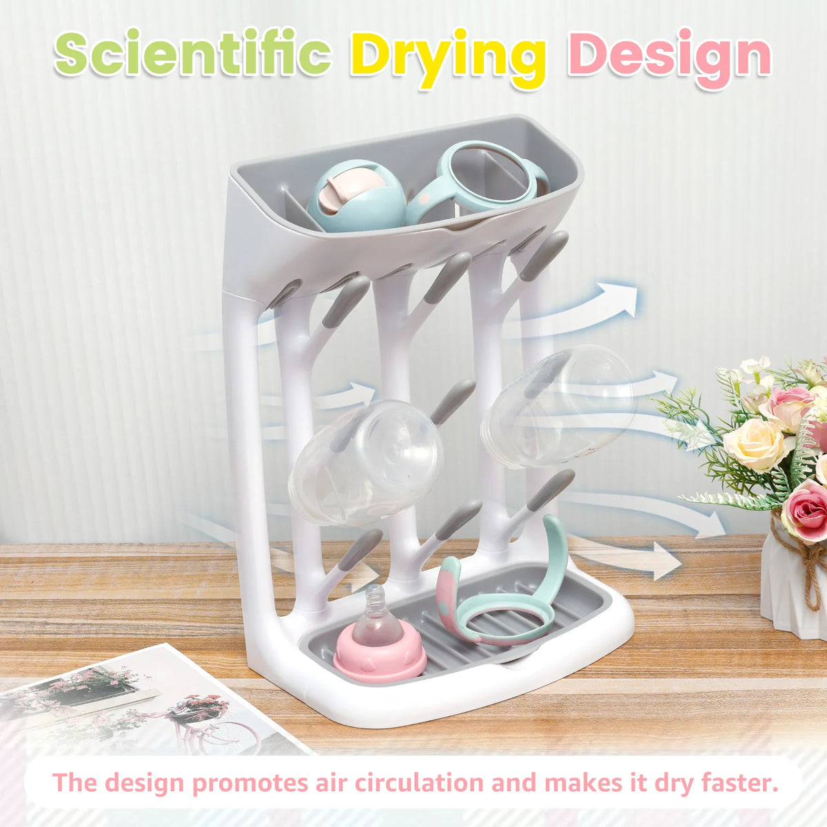 Premium Baby Bottle Drying Rack