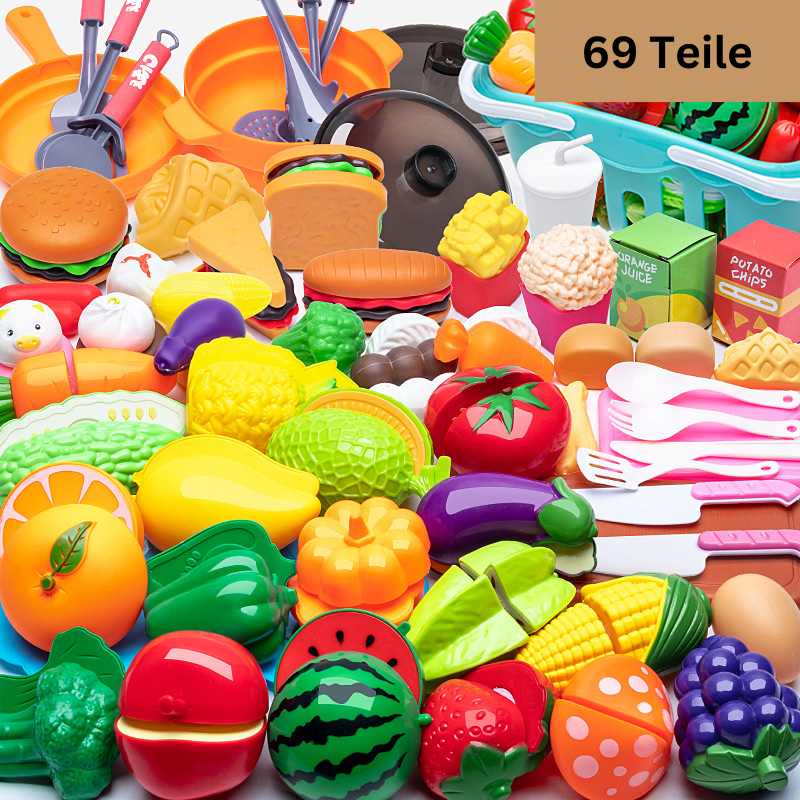 Kids’ Play Kitchen Cutting Set