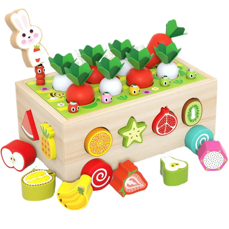 Montessori Wooden Toy – Learning Garden