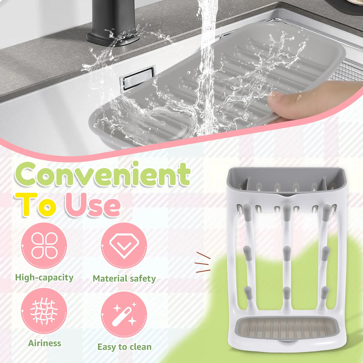 Premium Baby Bottle Drying Rack