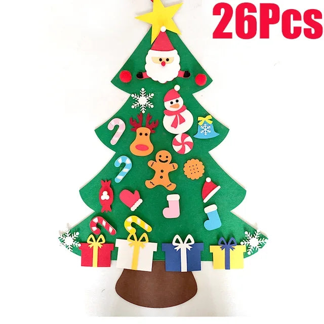 Creative Felt Christmas Tree for Kids