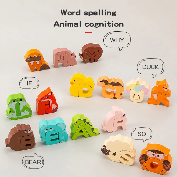 Alphabet Animal Puzzle – Learn English Through Play & Imagination