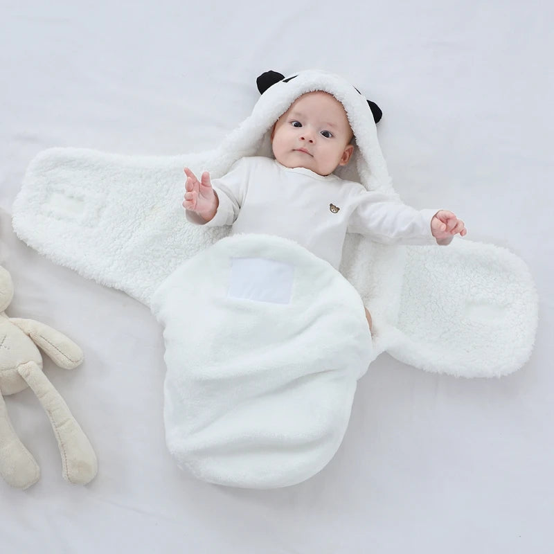Baby Cuddle Blanket – Soft Swaddle Wrap for Snuggling & Comfort