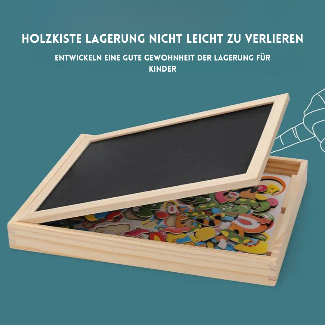 2-in-1 Learning & Drawing Board for Kids