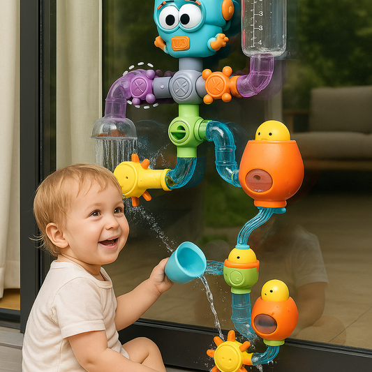 DIY Octopus Water Pipe Building Set
