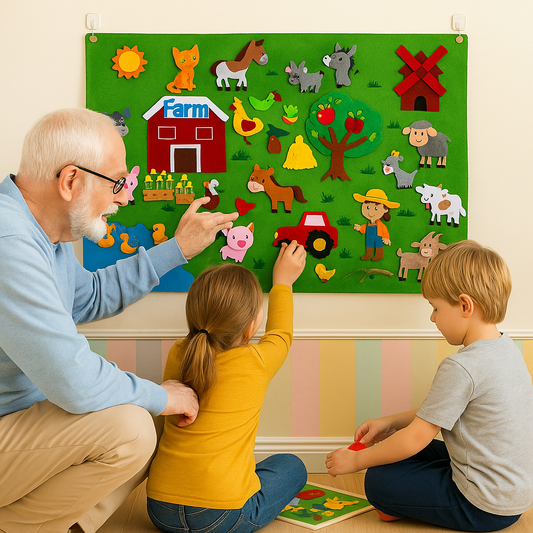 Interactive Felt Story Board – Learn & Explore Through Play