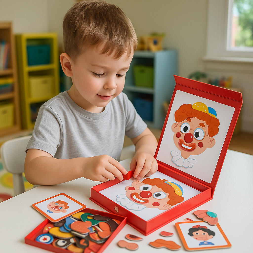 Montessori Magnetic Character Puzzle