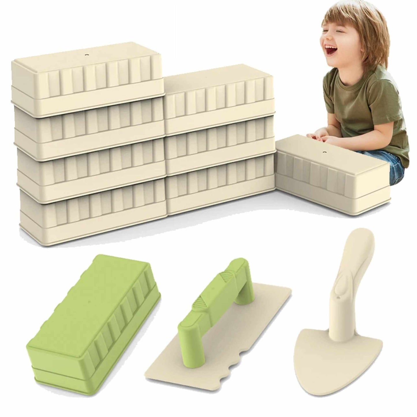 Kids’ Bricklaying Set – Creative Building for Little Builders (3-Piece Set)