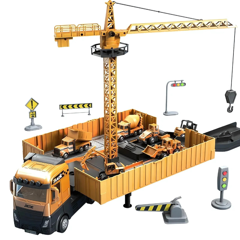 Transforming Construction Truck – Creative 3-in-1 Building Toy