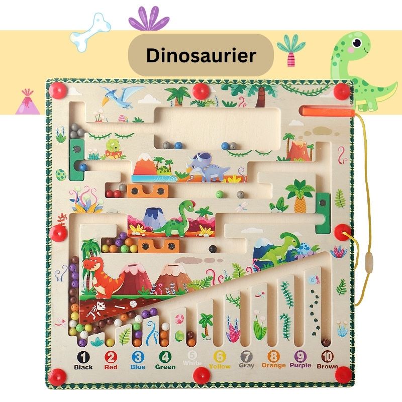 Montessori Magnetic Bead Maze
