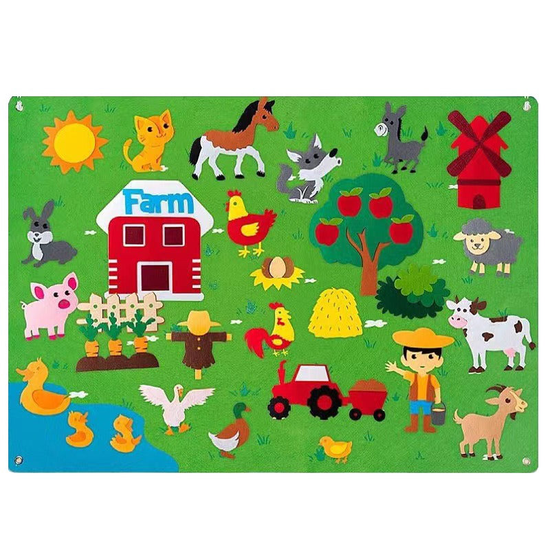 Interactive Felt Story Board – Learn & Explore Through Play