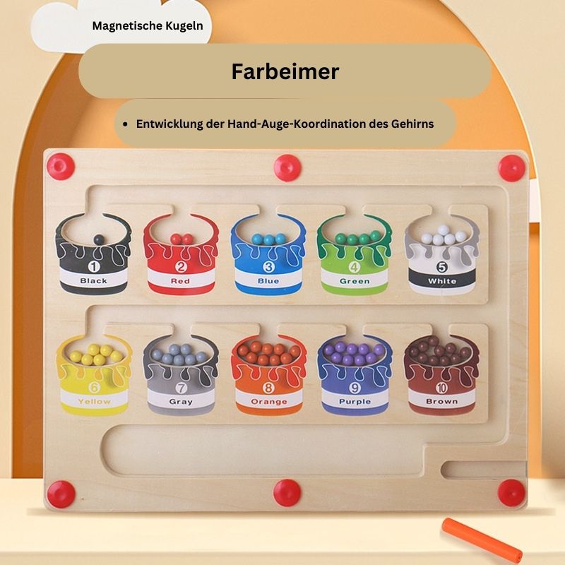 Montessori Magnetic Bead Maze