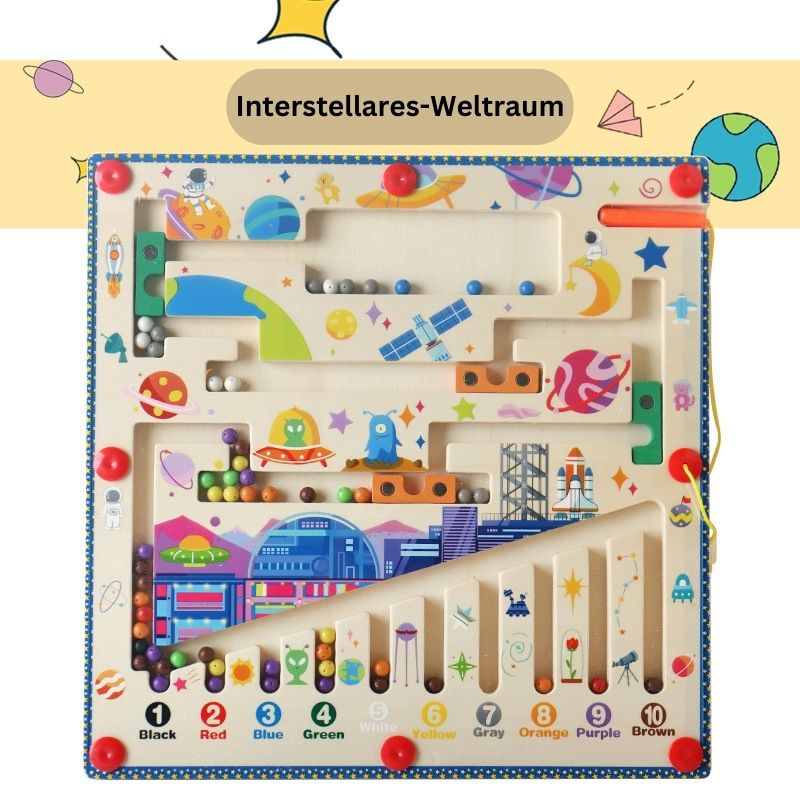 Montessori Magnetic Bead Maze