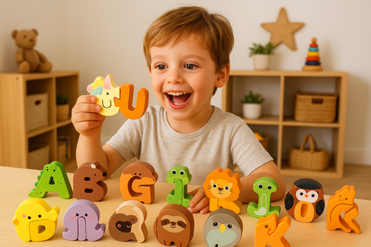 Alphabet Animal Puzzle – Learn English Through Play & Imagination