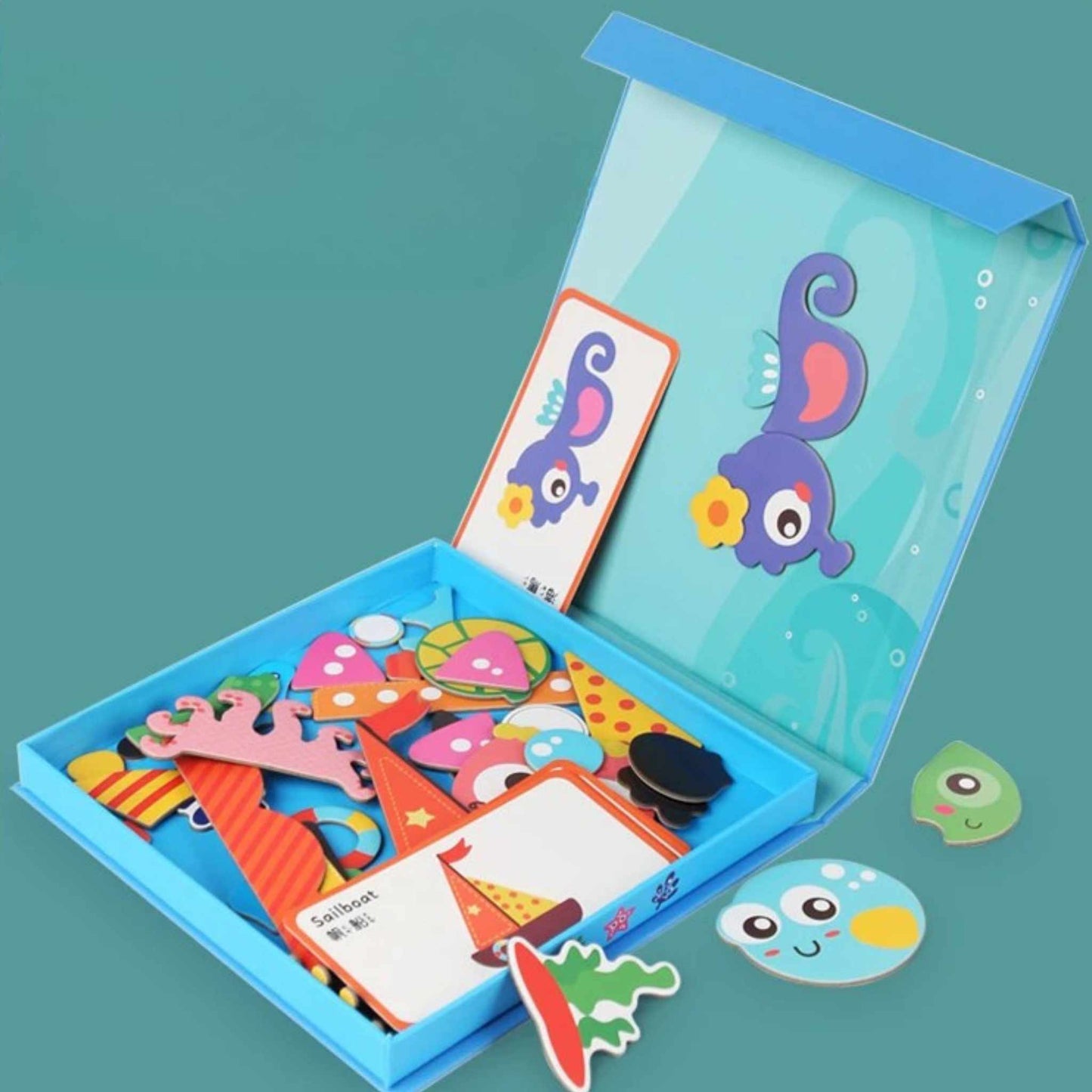Montessori Magnetic Character Puzzle