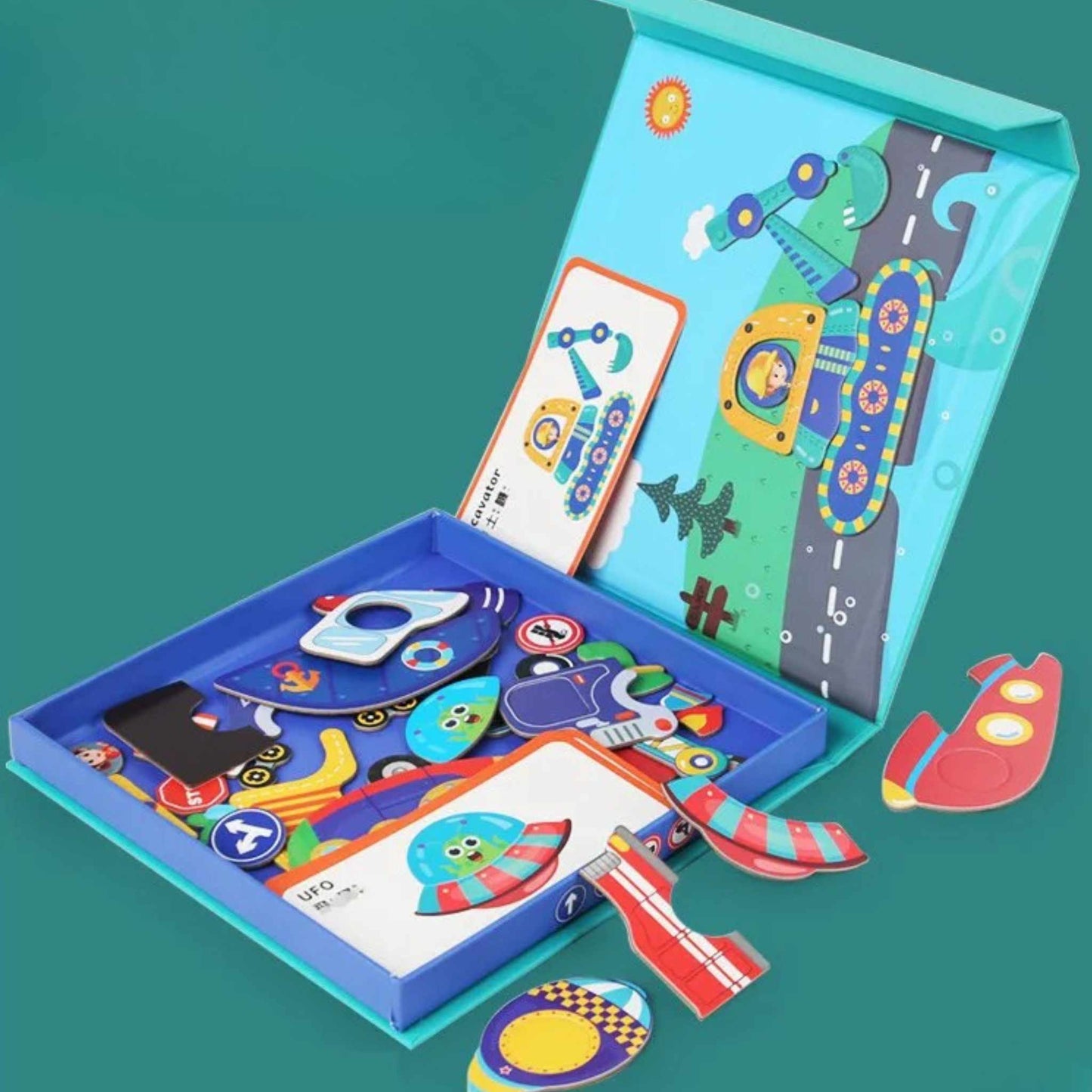 Montessori Magnetic Character Puzzle