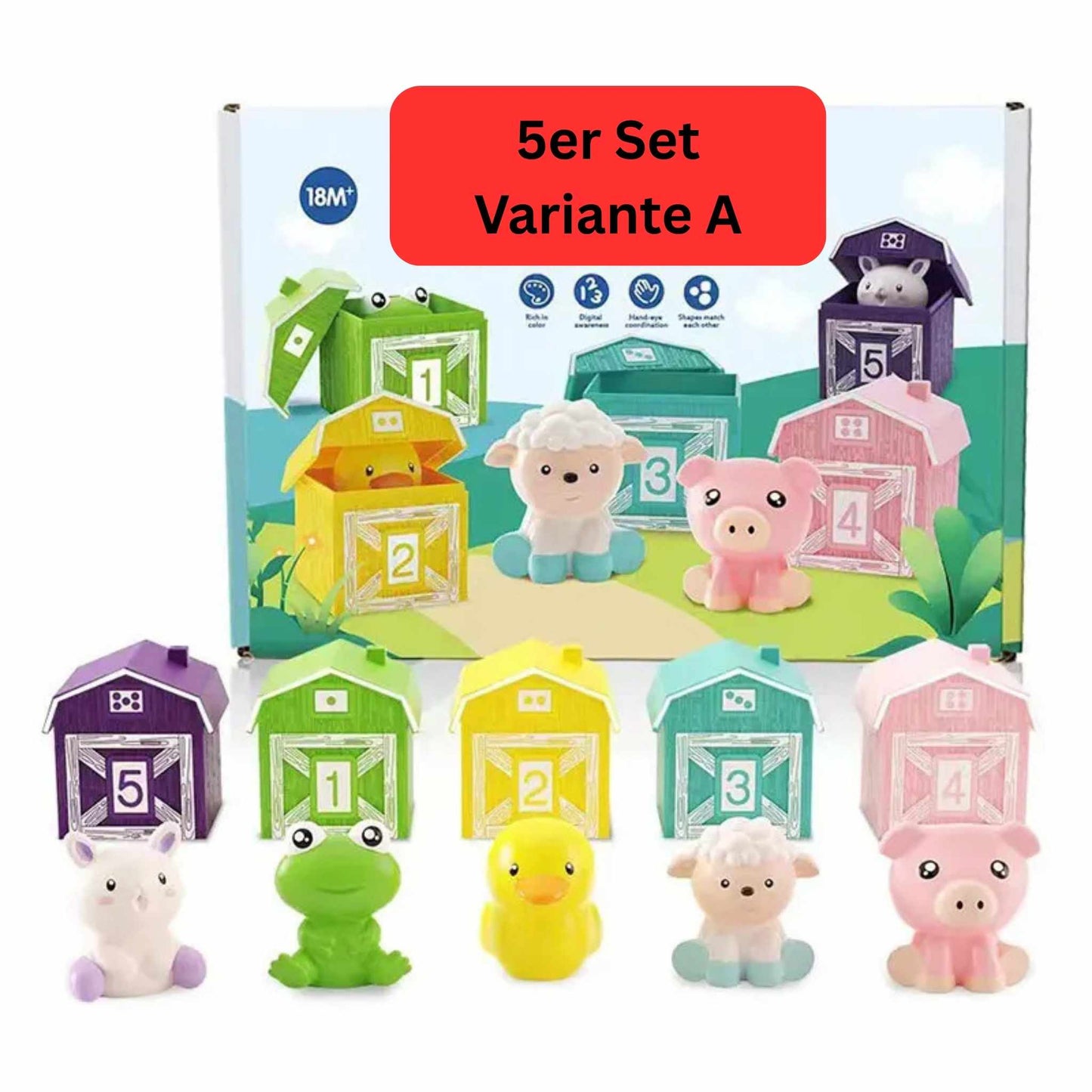 Montessori Farm Play Set – Learn, explore and wonder through play