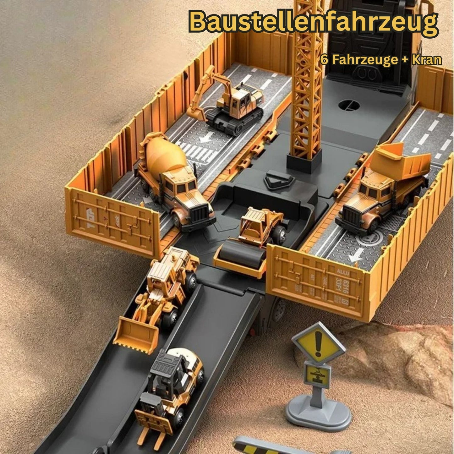 Transforming Construction Truck – Creative 3-in-1 Building Toy