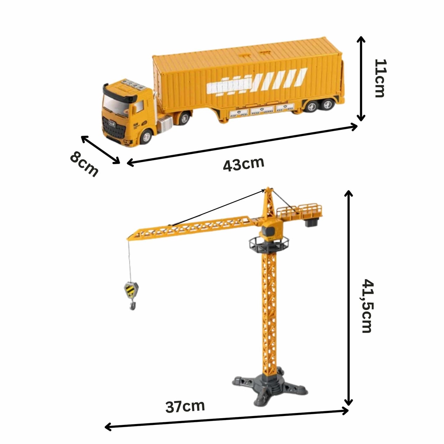 Transforming Construction Truck – Creative 3-in-1 Building Toy