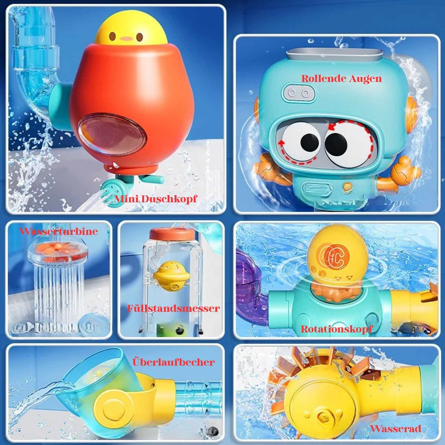 DIY Octopus Water Pipe Building Set