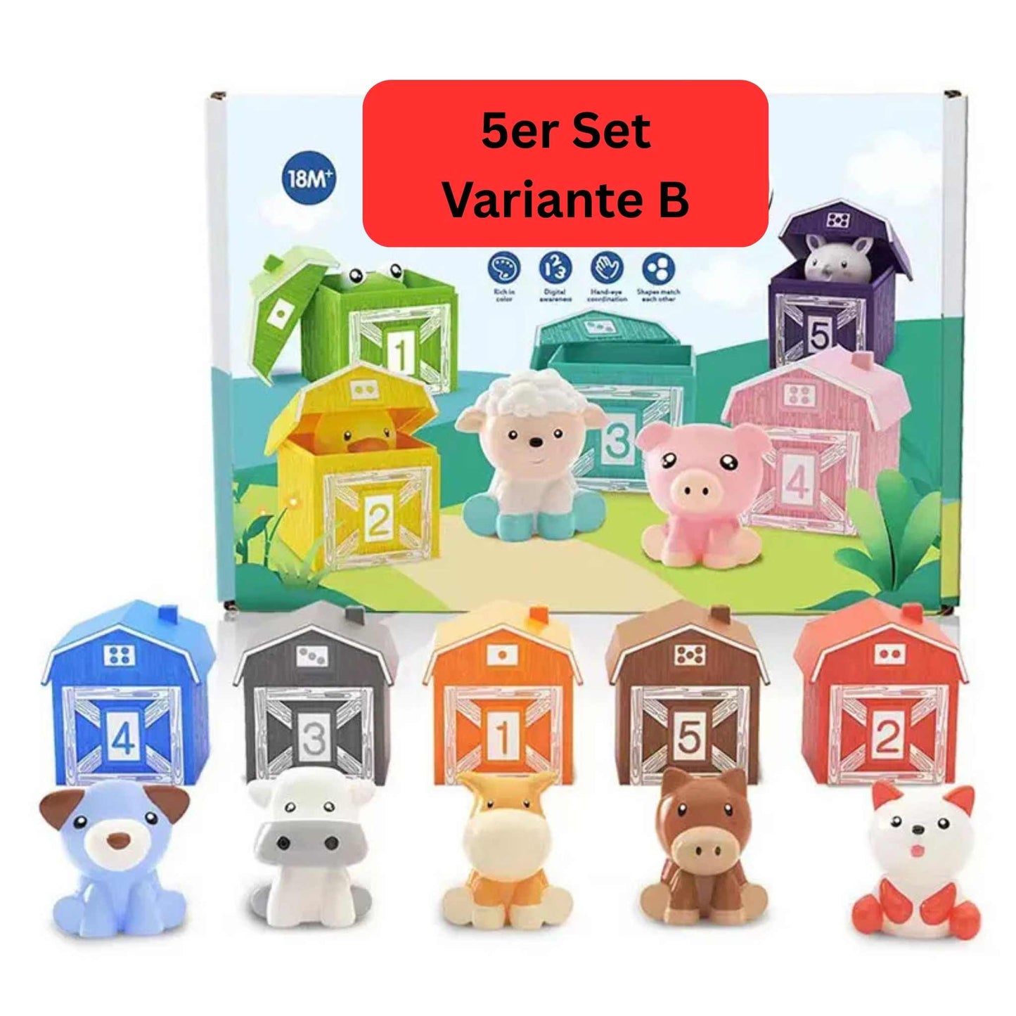 Montessori Farm Play Set – Learn, explore and wonder through play